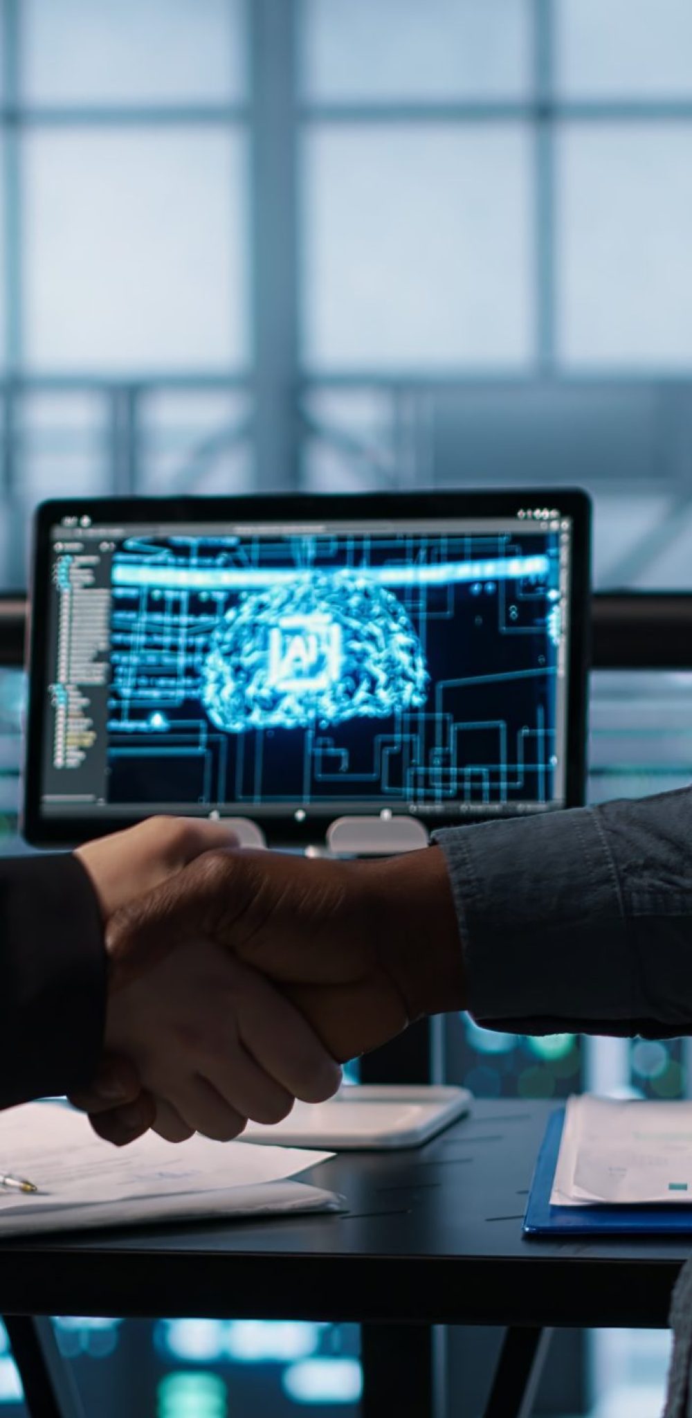 people-doing-handshake-ai-based-server-farm-checking-files-doing-deal (1)